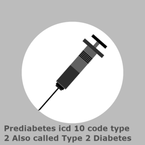 Prediabetes icd 10 code type 2 Also called Type 2 Diabetes