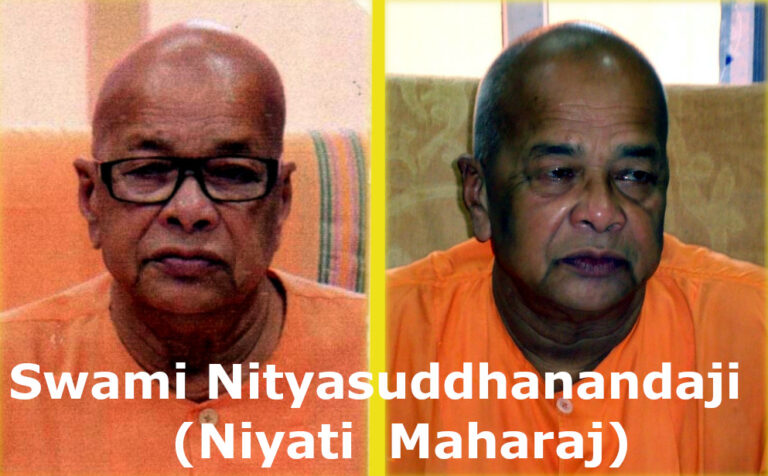 Revered Swami Nityasuddhananda ji Maharaj ( Niyati Maharaj)