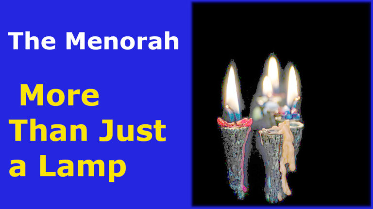 The Menorah More Than Just a Lamp