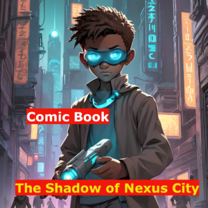 Comic Book The Shadow of Nexus City  Cliffhanger